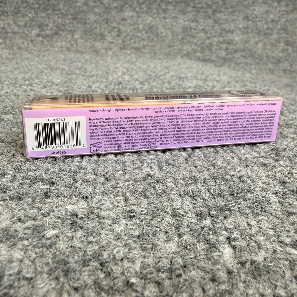 Tarte Shape Tape Ultra Creamy Concealer 35N Medium 10mL NIB Full Coverage